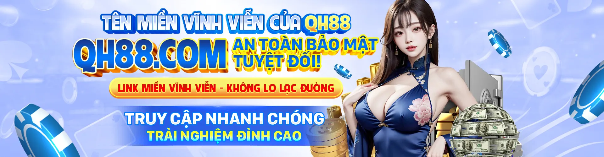 Máy đánh bạc trực tuyến Bong88 không bị chặn với các biểu tượng may mắn